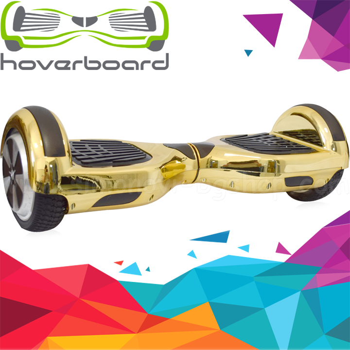 Hoverboard electric self-balancing board Lunar 6.5 " Electroplate Gold
