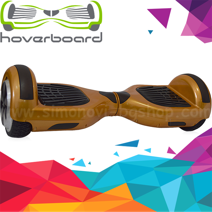 Hoverboard electric self-balancing board Lunar 6.5 " Gold