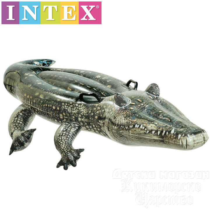 Intex inflatable alligator 57551NP
