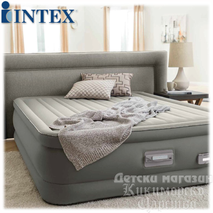 Intex Inflatable mattress with built - in pump 64770