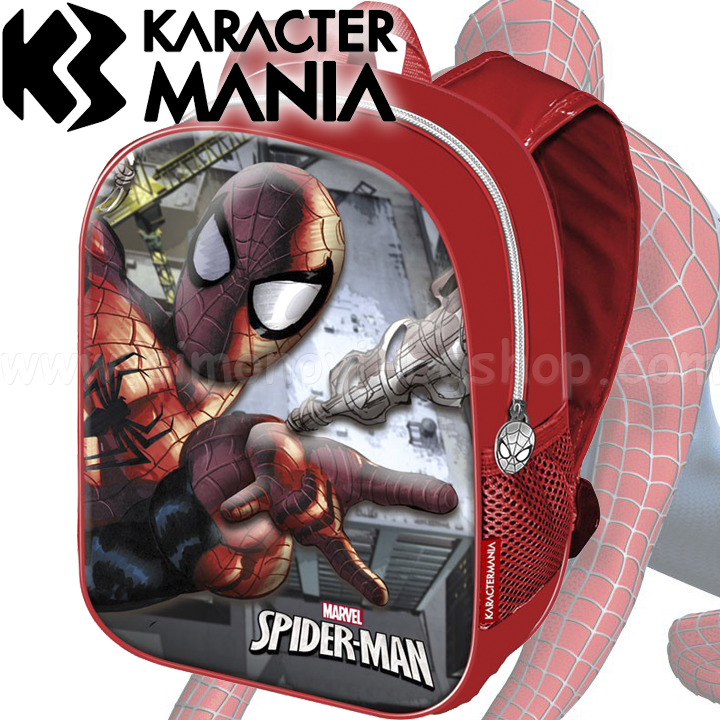 Spider-Man Small Backpack 3D 34987 KaracterMania