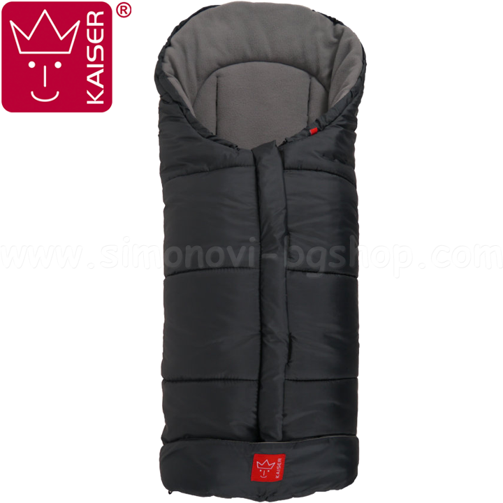 KAISER - Footmuff Iglu Anthracite/Light Grey