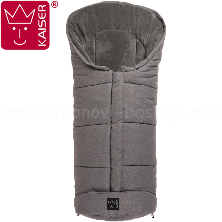 KAISER Iarna footmuff Jooy Anthracite Melange
