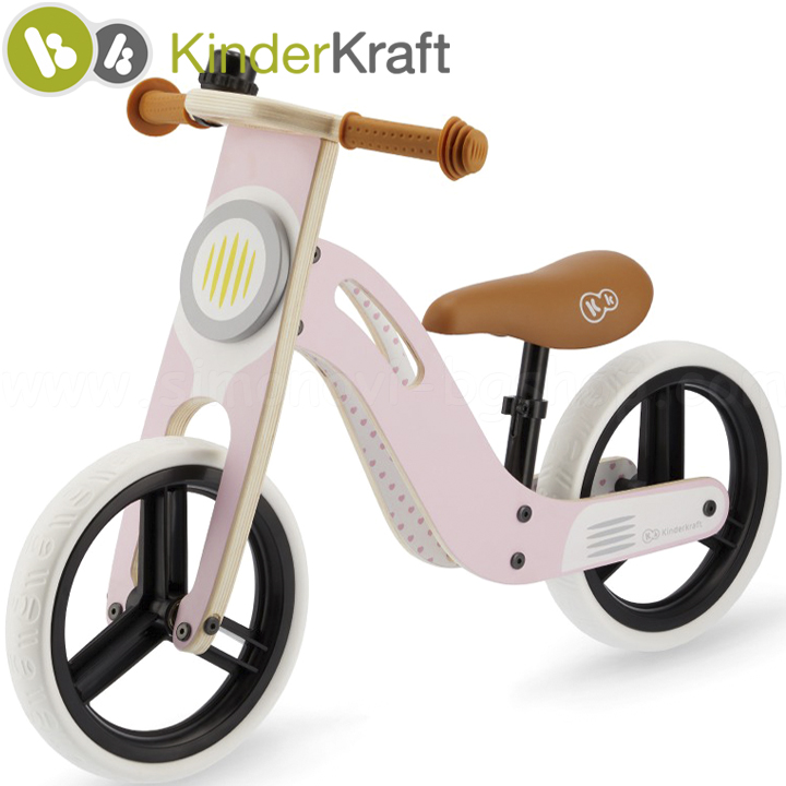 KinderKraft alergător Uniq echilibrarea roților în pink