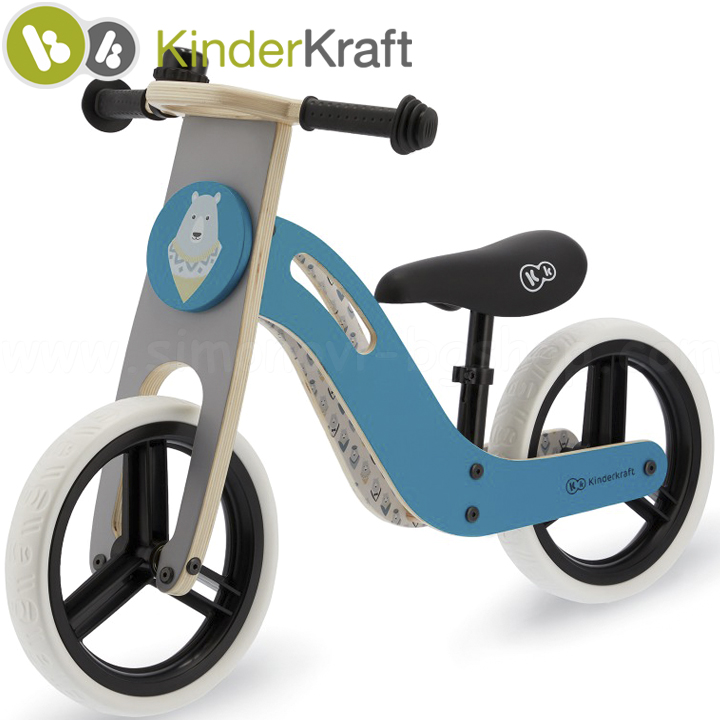 KinderKraft Runner Uniq wheel balancing in Turquoise