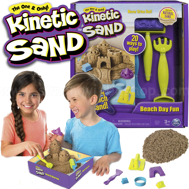 **Kinetic Sand    Beach Day Fun6037424