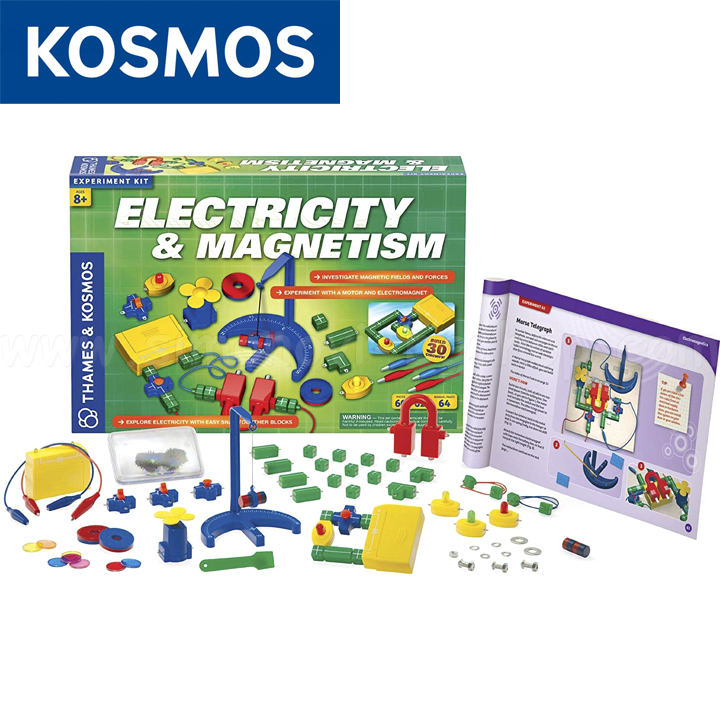 Kit de experiment Kosmos Electricitate și magnetism 620417