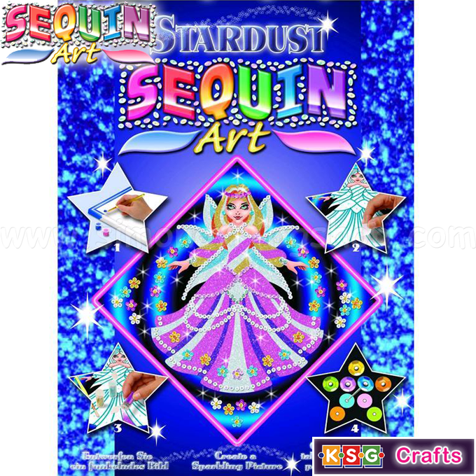KSG Crafts - Sequin Art� �������� � ������ � ����� �������� 1011