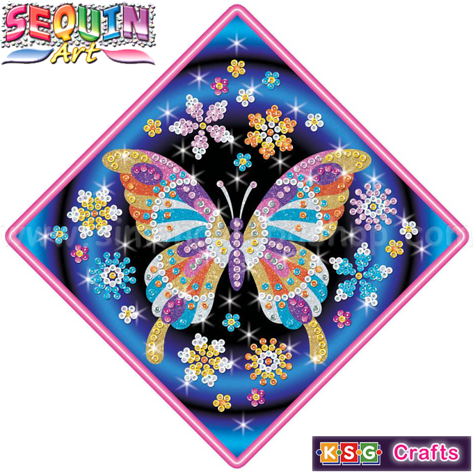 KSG Crafts - Sequin Art� �������� � ������ � ����� �������� 1012