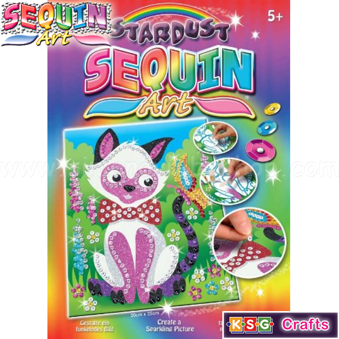 KSG Crafts - Sequin Art� �������� � ������ � ������� ����� ����
