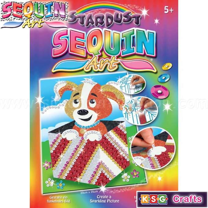 KSG Crafts - Sequin Art� �������� � ������ � ������� ����� ����