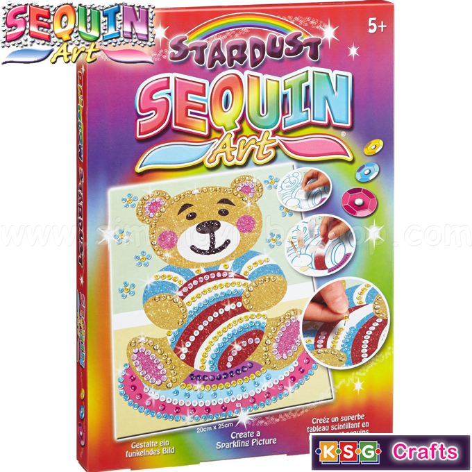 KSG Crafts - Sequin Art� �������� � ������ � ������� ����� ����