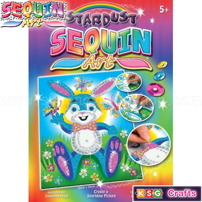 KSG Crafts - Sequin Art� �������� � ������ � ������� ����� �����