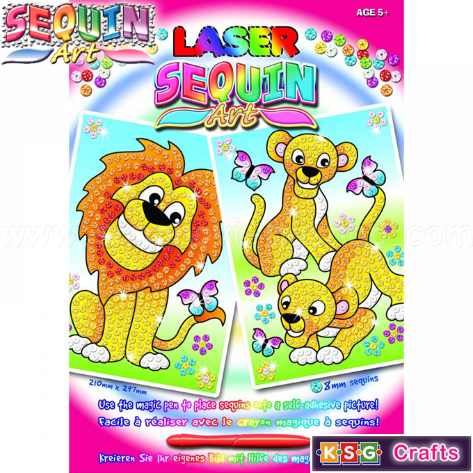 KSG Crafts - Sequin Art� �������� � ������ "�������" 1318