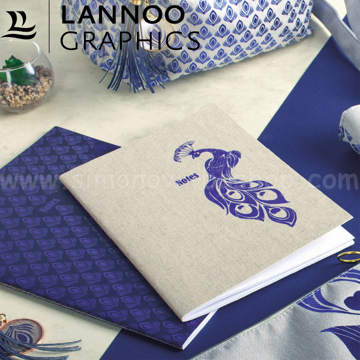 Set de 2 grafice Lannnoo Caiete Peacock 511690