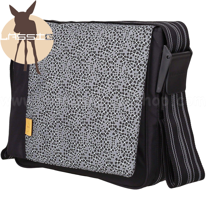 Lassig Bags Casual Messenger Bags Blossy Black 4042183333526