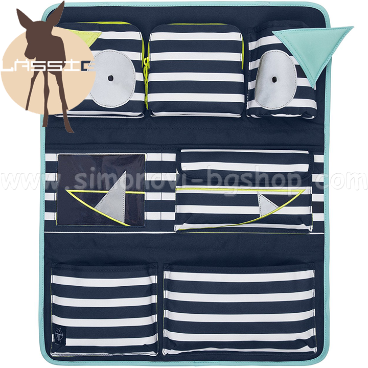 Lassig Car Organizer Little Monsters 4042183346601