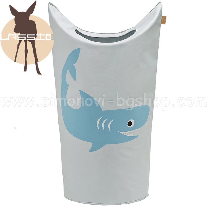 Lassig Shark Ocean Washing Basket 4042183345956