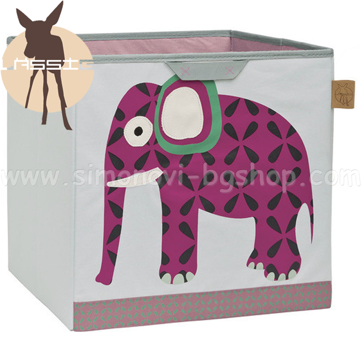 Lassig Wildlife Elephant toy box 4042183346106