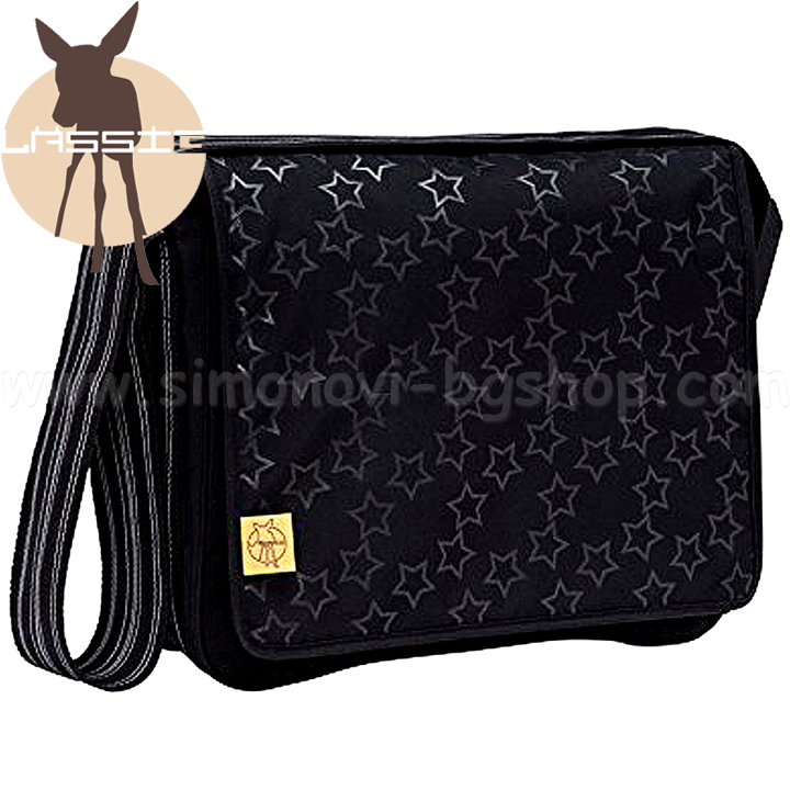 Lassig Geanta casual Stele Negru 4042183342689