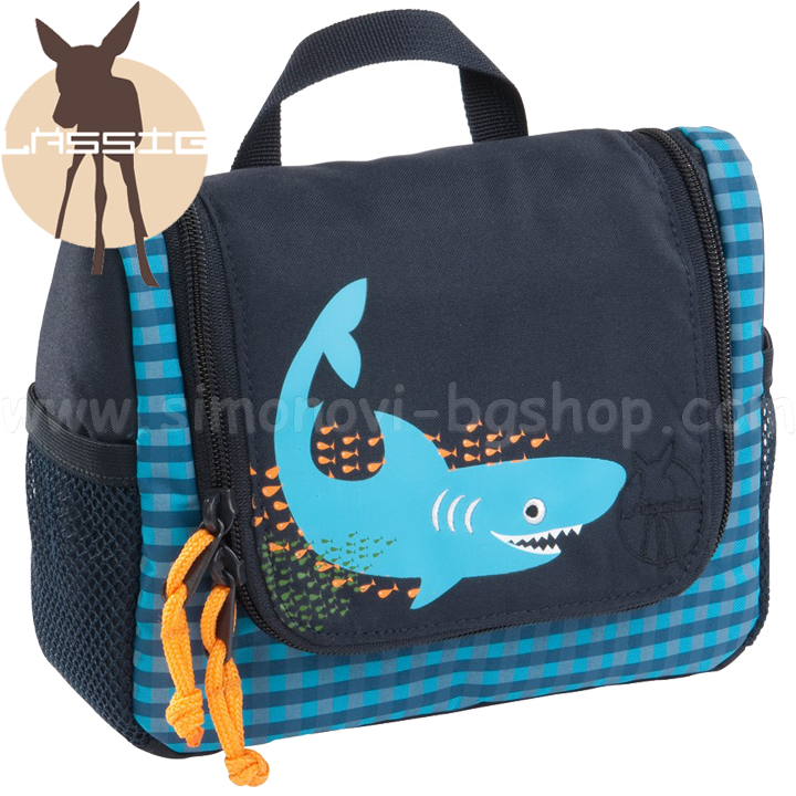 Articole de toaletă pungă Lassig Shark Ocean