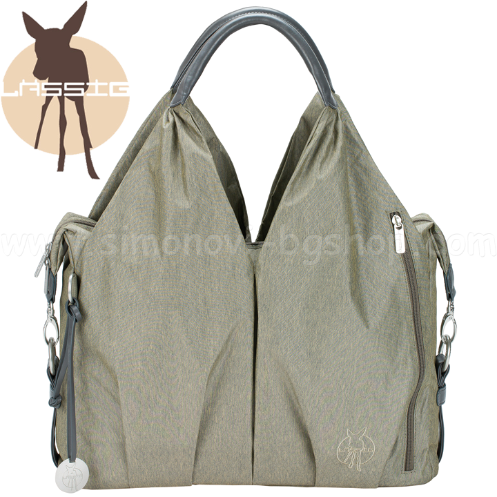 Lassig Green Label Bag Răscroială Albastru Melanj