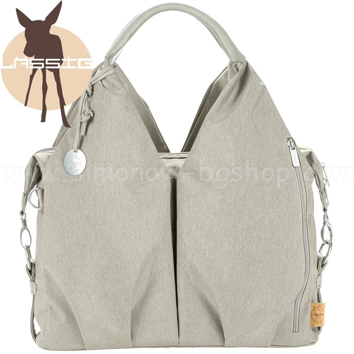 Lassig Green Label Bag Răscroială negru Melanj