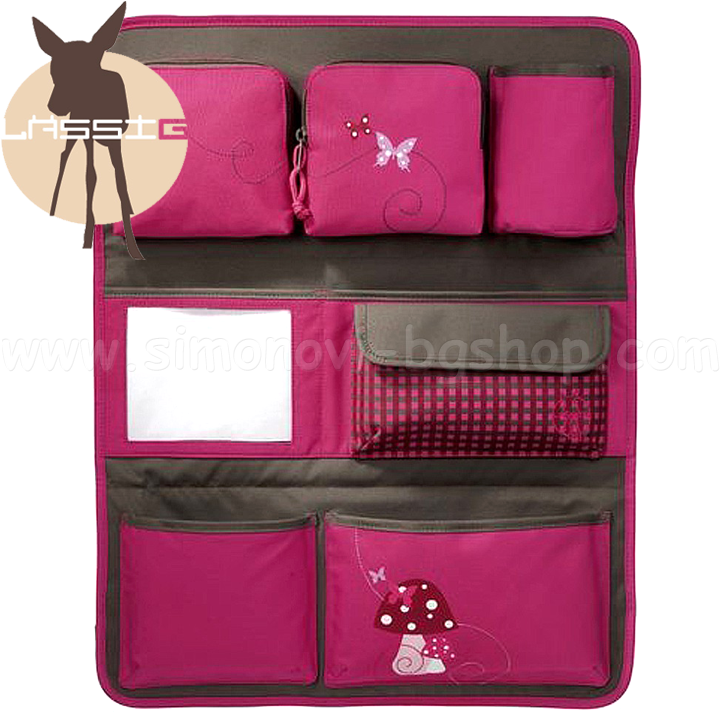 Lassig Organizator Mushroom Magenta