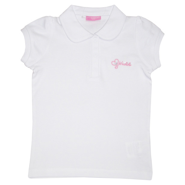 LC WAIKIKI - T Girl Heart White ( 104 - 122 )
