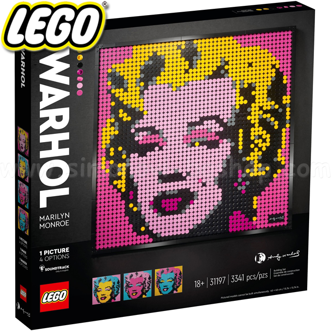 2020 Lego Art      31197