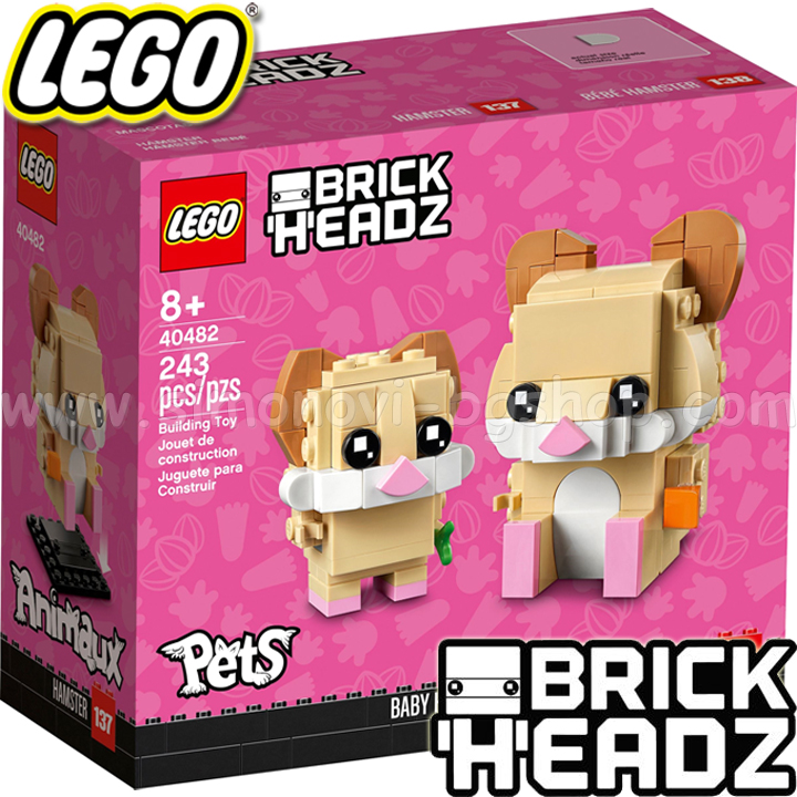 2021 Lego BrickHeadz Хамстер 40482 2021 Lego BrickHeadz Хамстер 40482