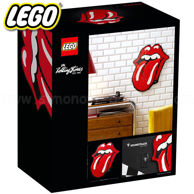 * 2022 Lego  The Rolling Stones 31206