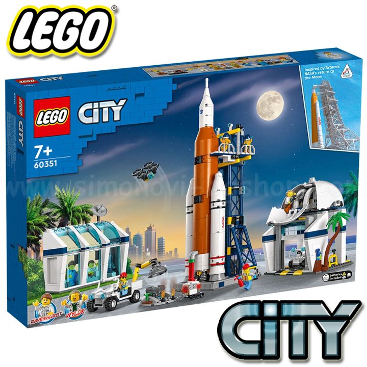 * 2022 LEGO City Missile Launch Center 60351