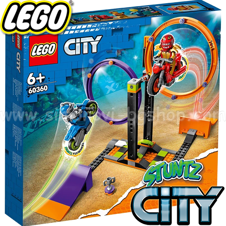 2023 LEGO City Spinning Stunt Challenge 60360