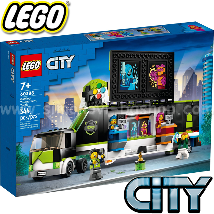 2023 LEGO City Toy Tournament Truck 60388