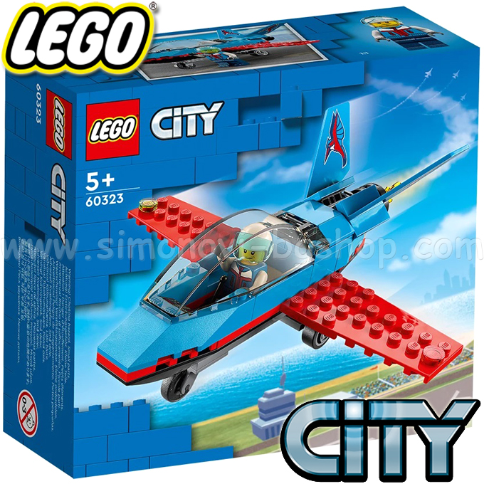 2022 Lego City Stunt Plane 60323
