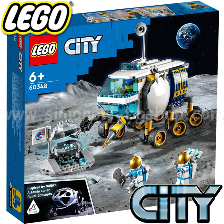 2022 Lego City Moonwalker 60348