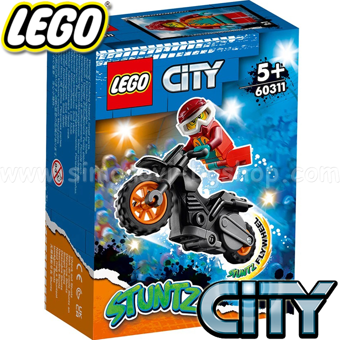 2022 Lego City Fire stunt engine 60311
