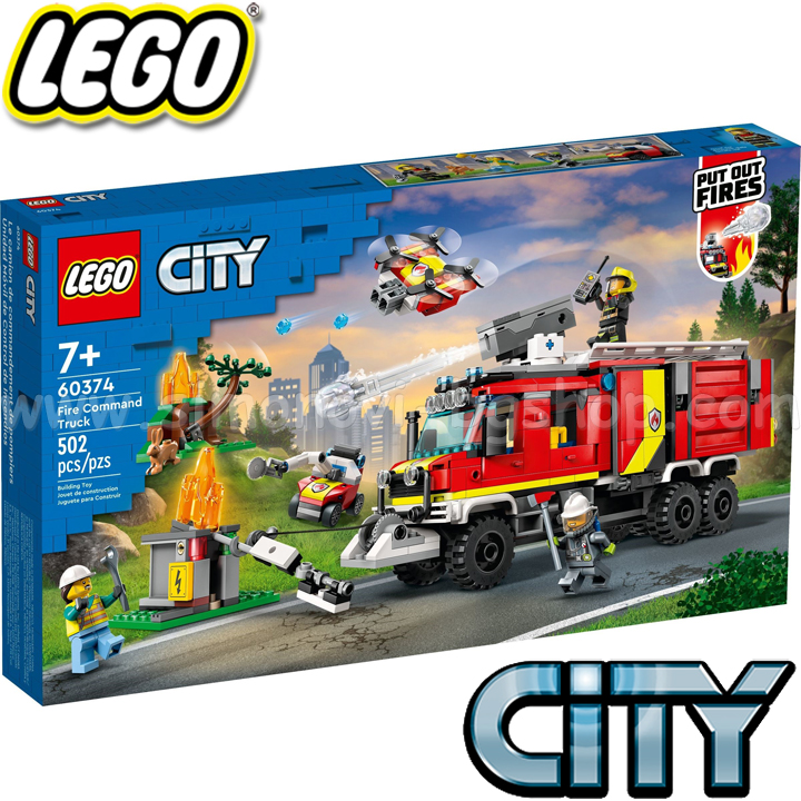 2023 LEGO City Fire Truck 60374