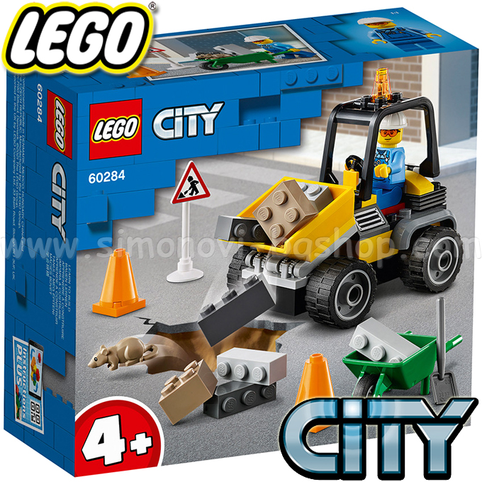 Lego City Road Repair Truck 60284