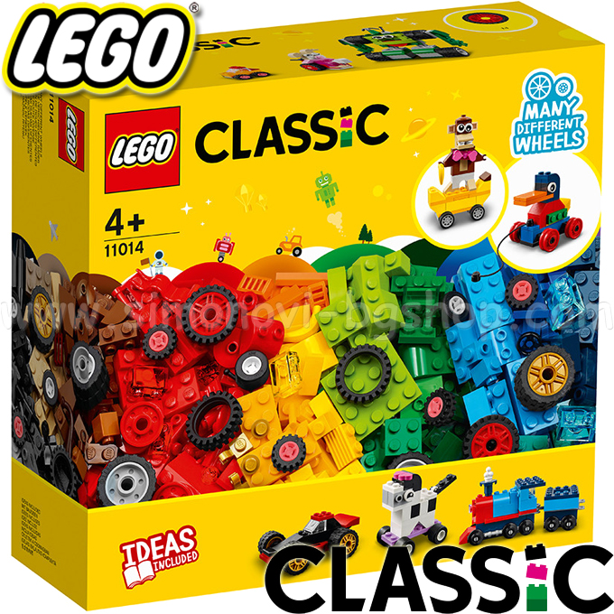 Lego Classic Bricks and wheels 11014