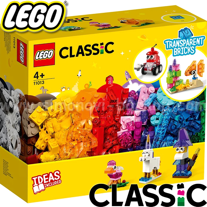 Lego Classic Creative transparent bricks 11013