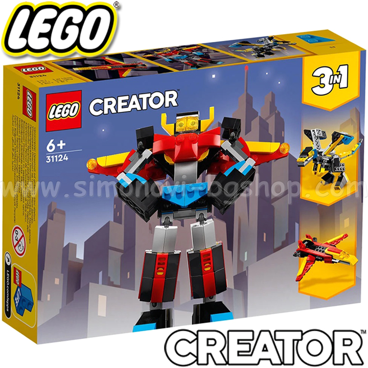 2022 Lego Creator Super Robot 31124