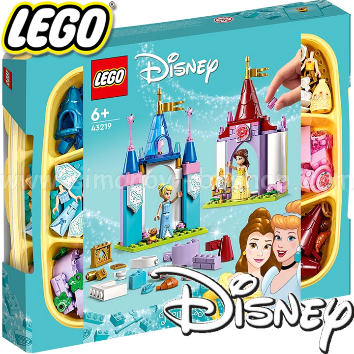 2023 Lego Disney Princess Castles Creative 43219