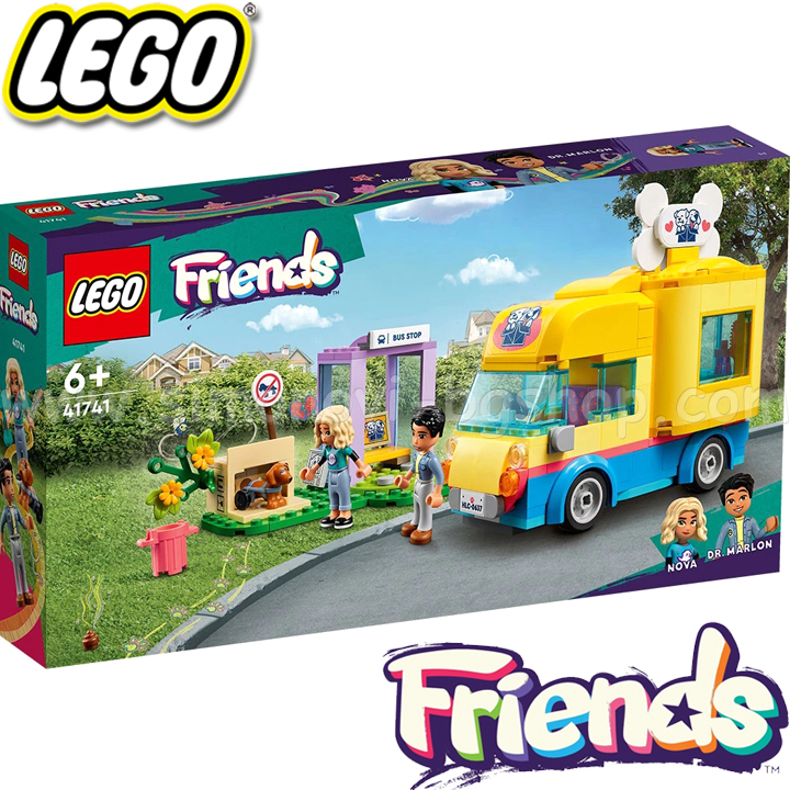 2023 Lego Friends Dog Rescue Van 41741
