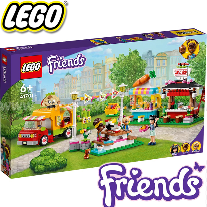 2022 Lego Friends Street Food Market 41701