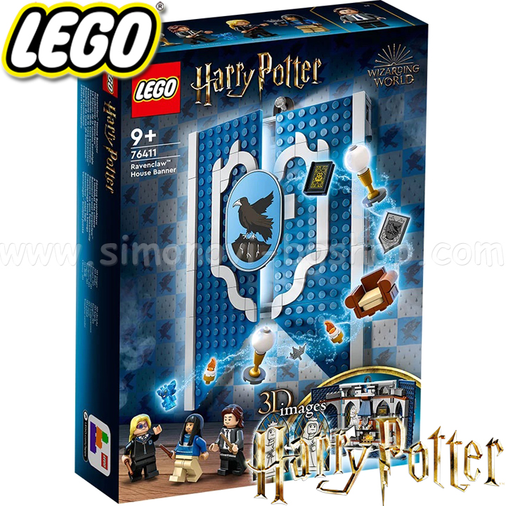 2023 Lego Harry Potter The Flag of House Ravenclaw 76411
