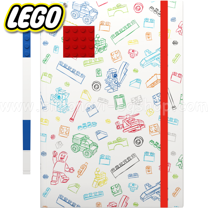 Lego Diary Set and Chemical Blue / Red 51536