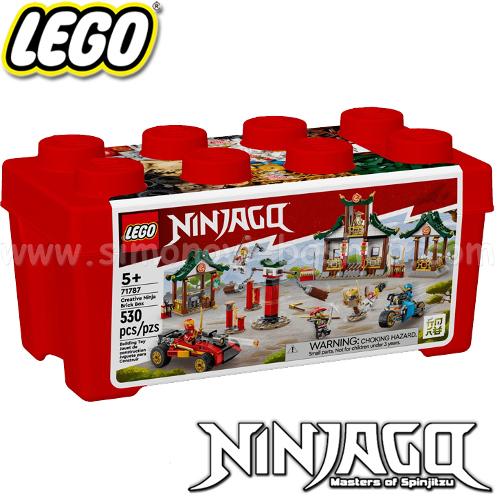 2023 Lego Ninjago Creative Brick Box 71787
