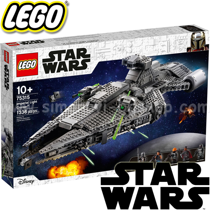 2021 Lego Star Wars Имперски светлинен круузър 75315 2021 Lego Star Wars Имперски светлинен круузър 75315